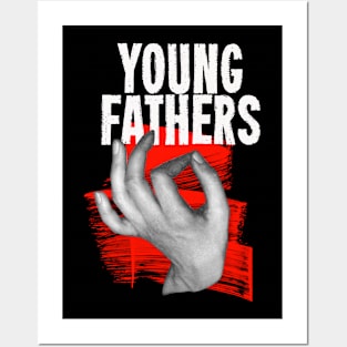 Young Fathers urban hip hop Posters and Art